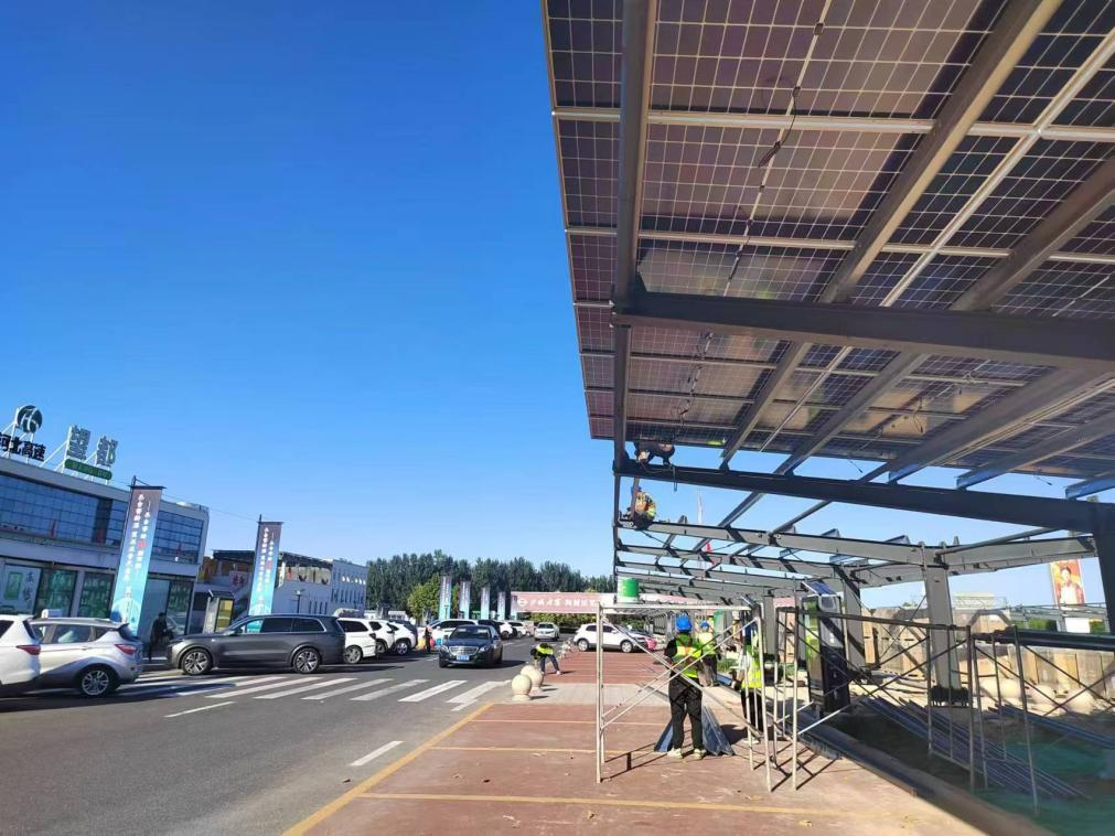 捷報(bào)飛傳振奮人心 搶抓機(jī)遇趕工期 省冀交能源公司項(xiàng)目建設(shè)場(chǎng)站“熱火朝天”“刷新進(jìn)度條”